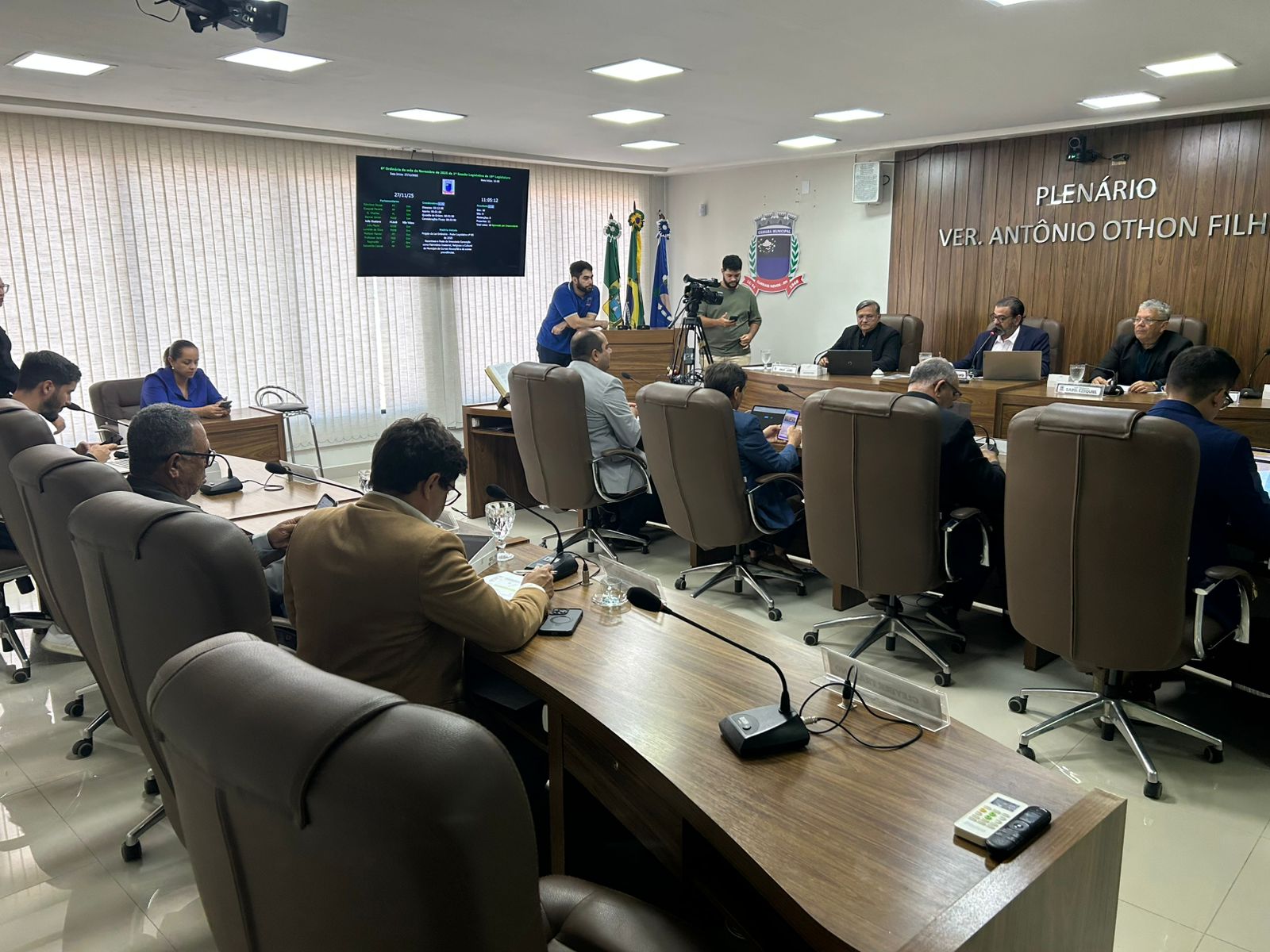 Câmara Municipal de Currais Novos encerra mês de novembro aprovando nove projetos de lei