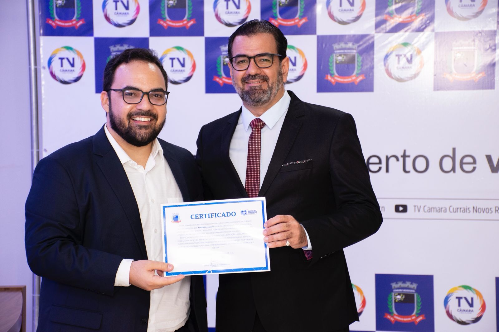 Câmara Municipal de Currais Novos realiza ato de inauguração da Escola do Legislativo José Bezerra Gomes