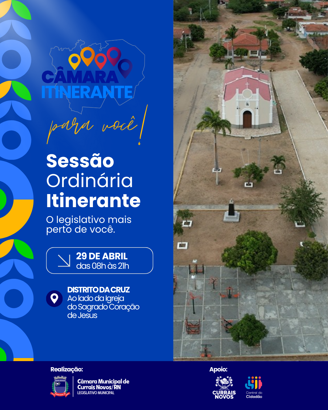 Distrito da Cruz recebe 1ª edição do “Câmara Itinerante” nesta terça-feira (29)