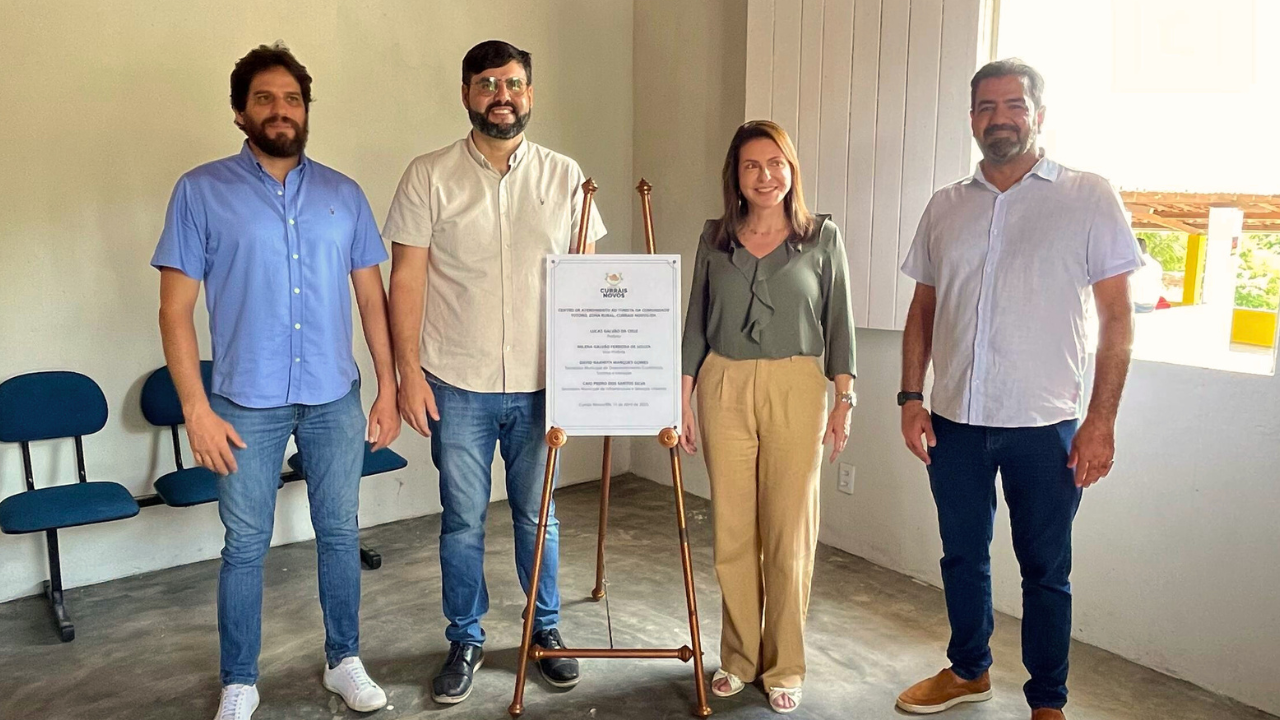 Indicações do presidente da Câmara Municipal, obras são inauguradas na zona rural em Currais Novos
