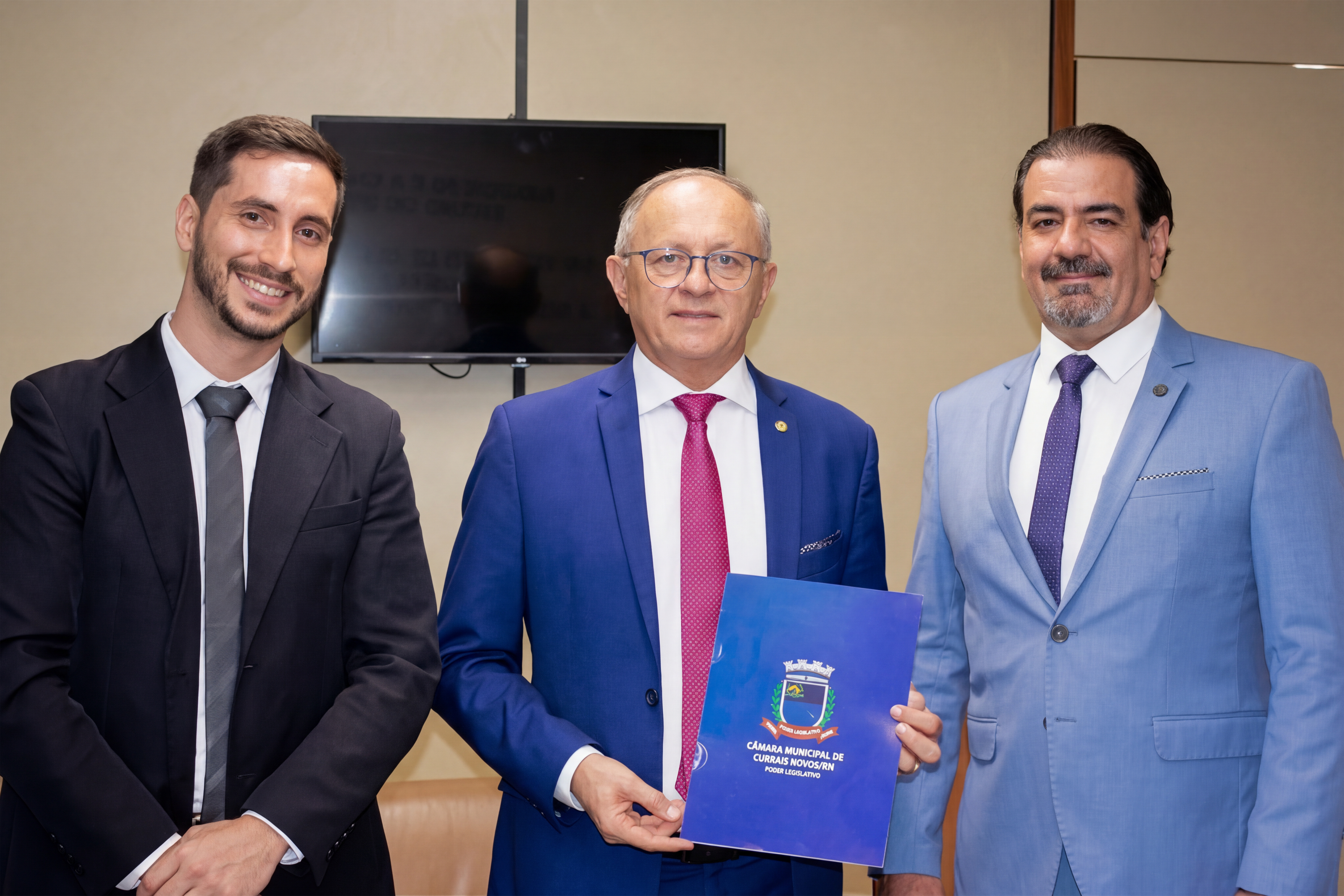 Vereadores reforçam pedido a coordenador de bancada do RN para viabilização de Anel Viário em Currais Novos